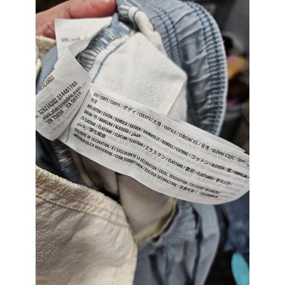 Hollister California Womens Epic Flex Jogger Short 9 Blue 3 Pocket Size L - Picture 7 of 7